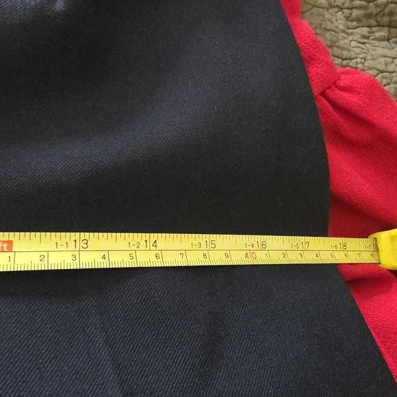 Sezane black wool cuffed pants jude trousers size 38 - Picture 10 of 10